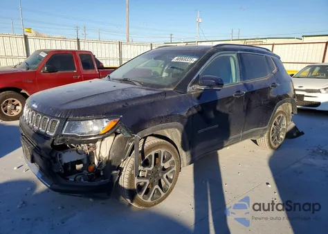 2018 Jeep Compass Limited из США, поврежденный, VIN 3C4NJDCB8JT264966